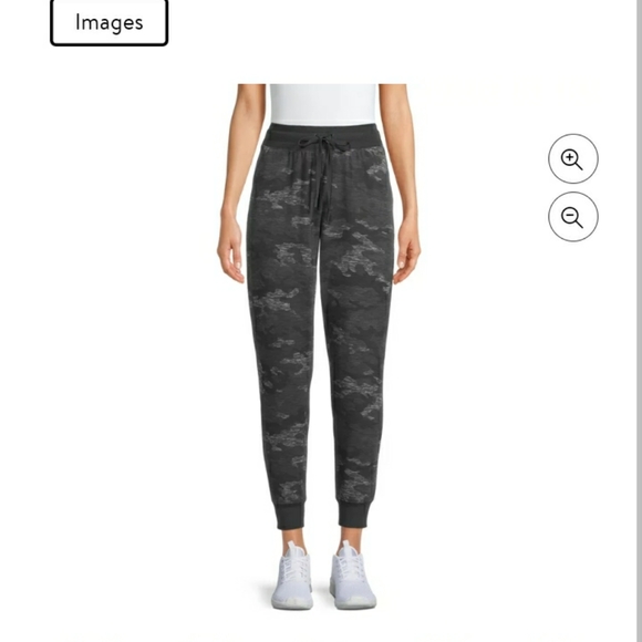 Athletic Works Pants & Jumpsuits Nwt Athletic Works Soft Jogger Black Camo Size M 8 Poshmark